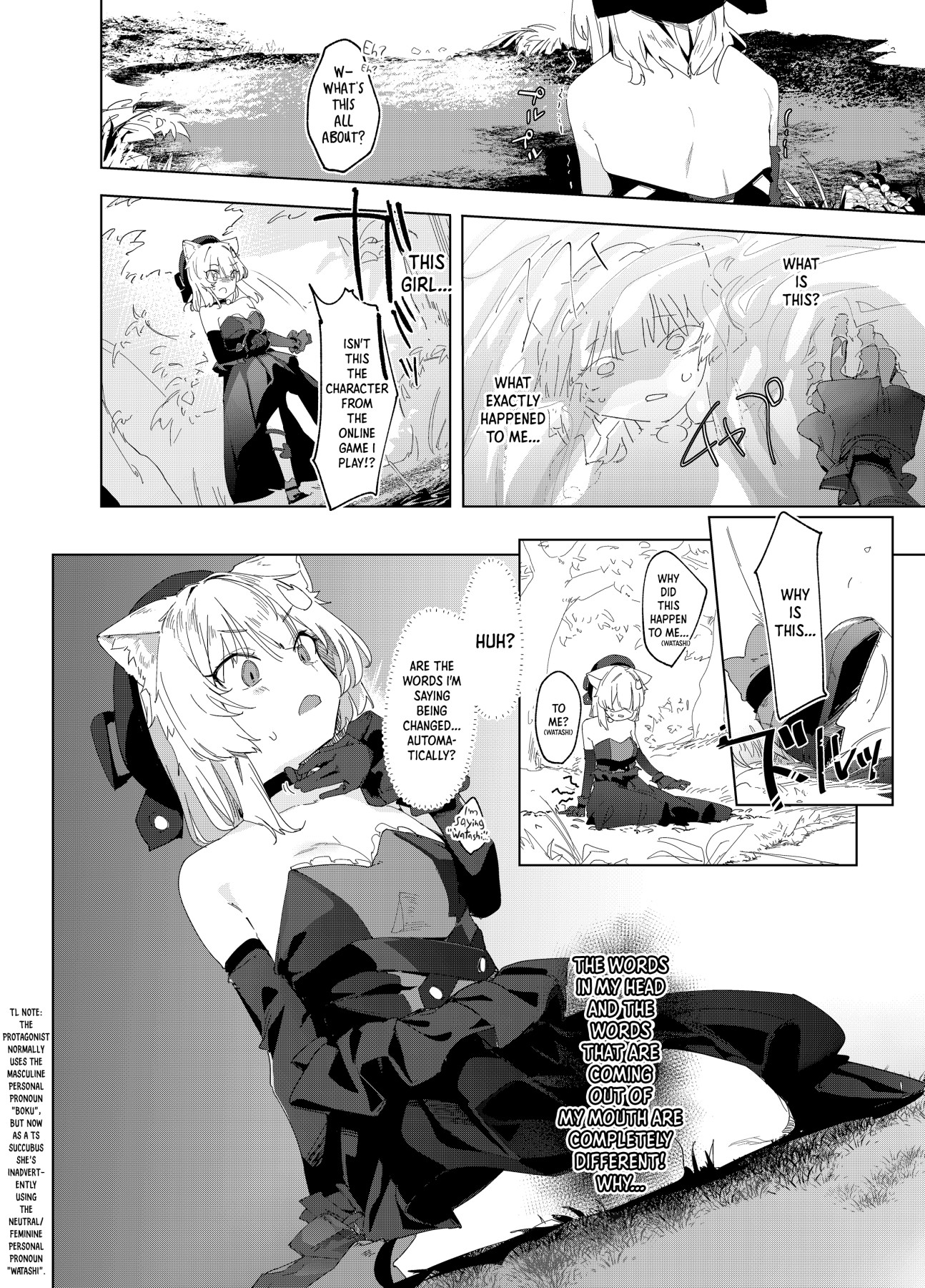 Hentai Manga Comic-The TS Cat Succubus Doesn't Want to Extract Semen!-Read-3